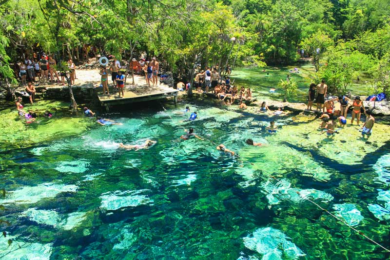 Cenote Azul Riviera Maya