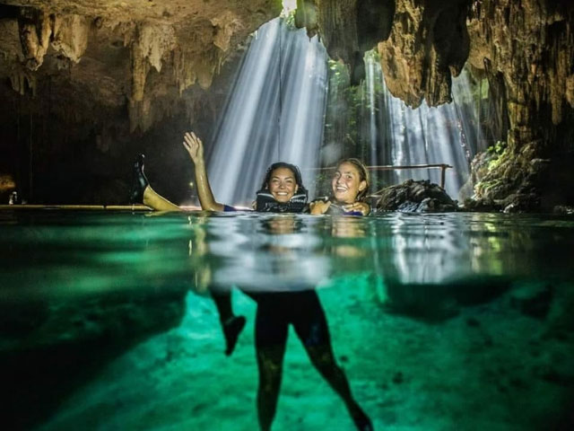 snorkeling cenotes playa del carmen