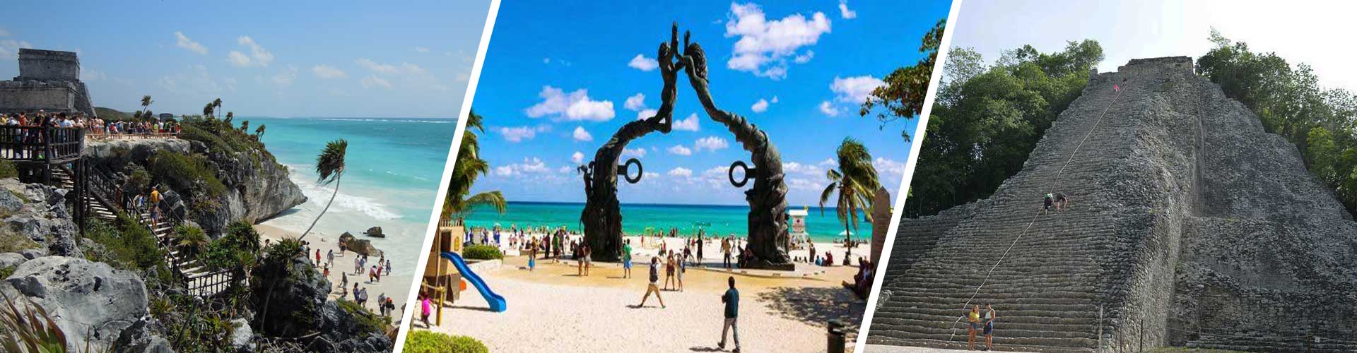 4 x 1: Tulum, Coba, Cenote & Playa del Carmen.